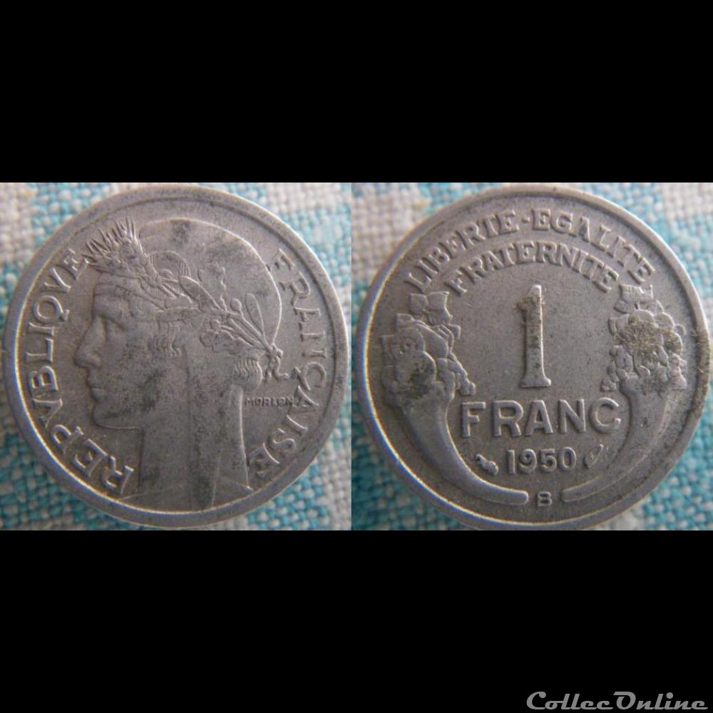 1 Franc 1950 B monnaie france moderne 1 franc 1950 b
