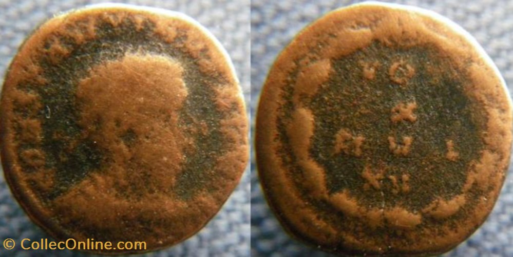 Constantin I Quart de follis monnaies antiques romaines republicaines imperiales constantin i quart de follis