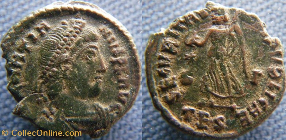 monnaies antiquite av jc ap romaines republicaines imperiales gratien ae3