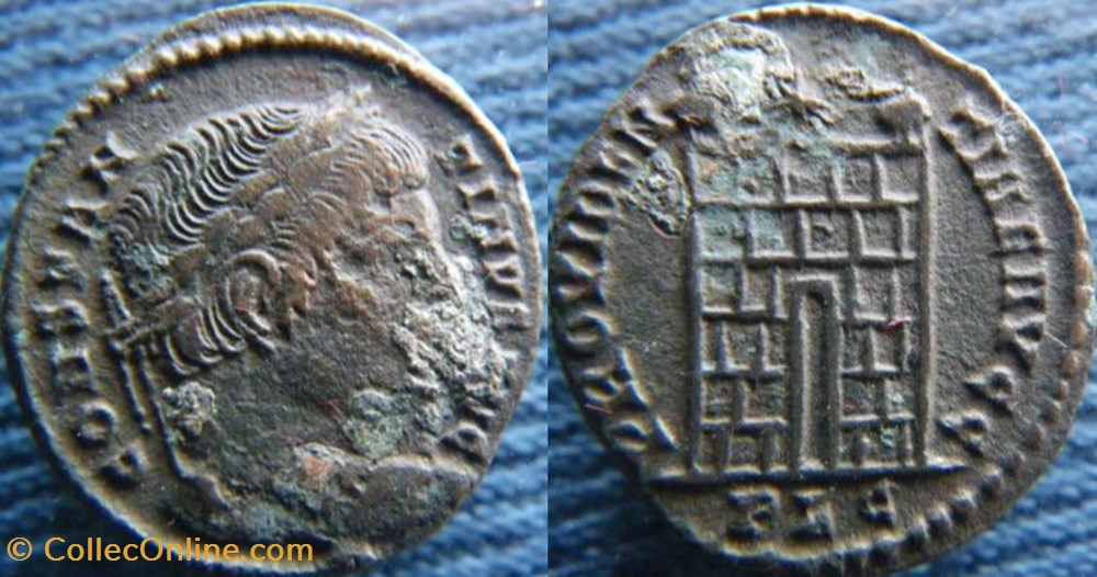Constantin I Ae3 monnaies antiquite av jc ap romaines republicaines imperiales constantin i ae3