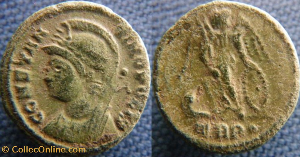 monnaies antiques romaines republicaines imperiales constantinople ae3