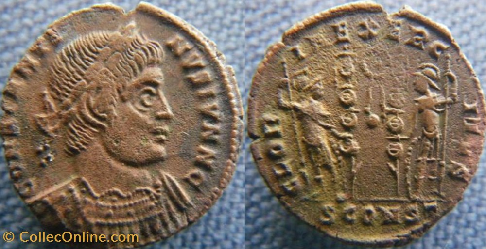 monnaies antiques romaines imperiales et republicaines constantin ii ae3
