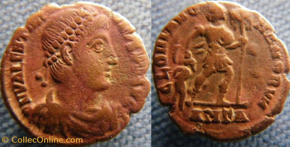 Valentinien I Ae3 monnaies antiques av jc ap romaines republicaines imperiales valentinien i ae3