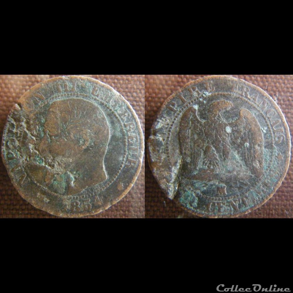 5 Centimes 1854 MA monnaie france moderne 5 centimes 1854 ma