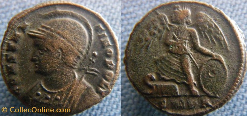 Constantinople Ae3 monnaies antiques romaines republicaines imperiales constantinople ae3