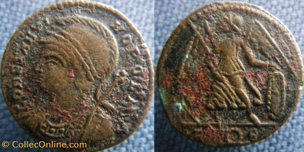 Constantinople Ae3 monnaies antiques romaines republicaines imperiales constantinople ae3