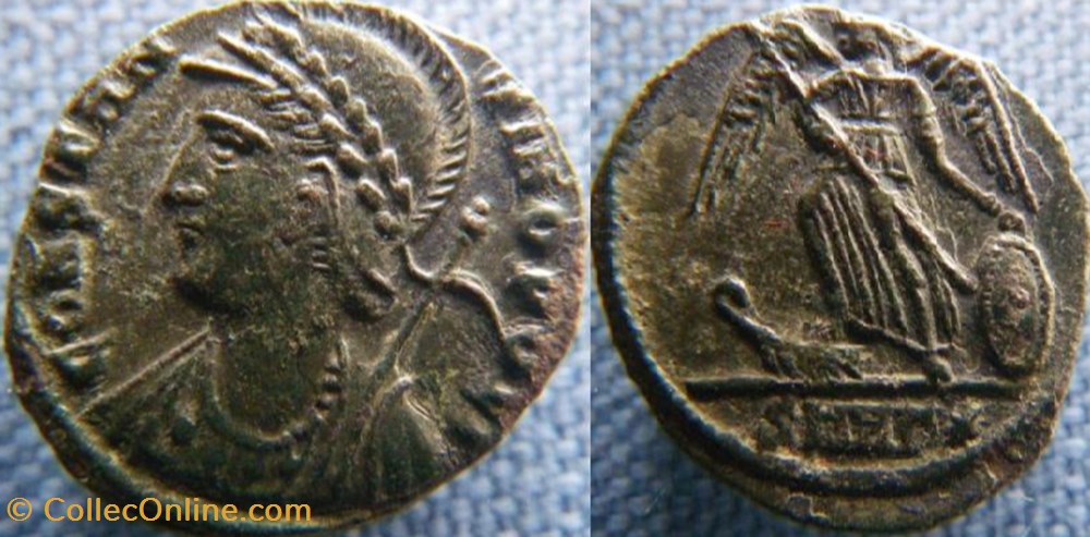 Constantinople Ae3 monnaies antiques romaines republicaines imperiales constantinople ae3