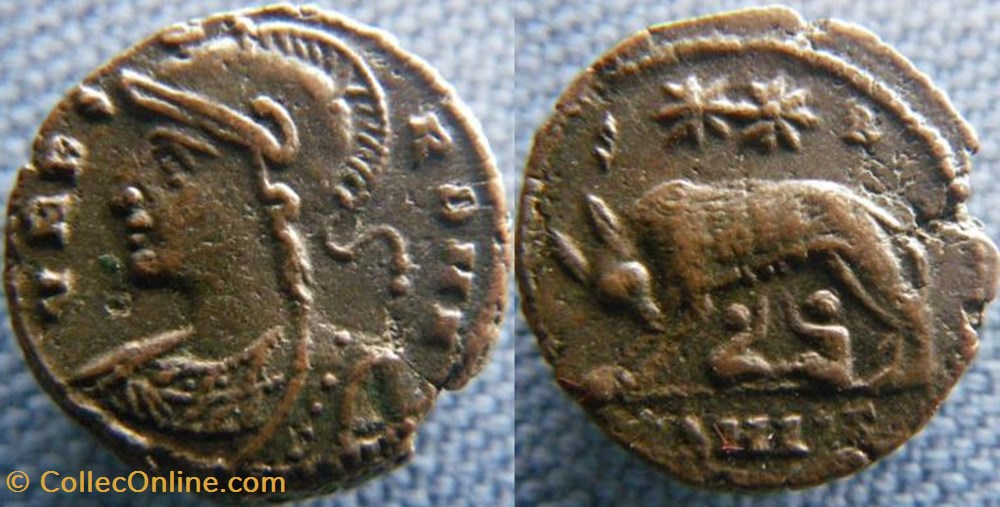 Rome Ae3/4 monnaies antiques romaines republicaines imperiales rome ae3 4