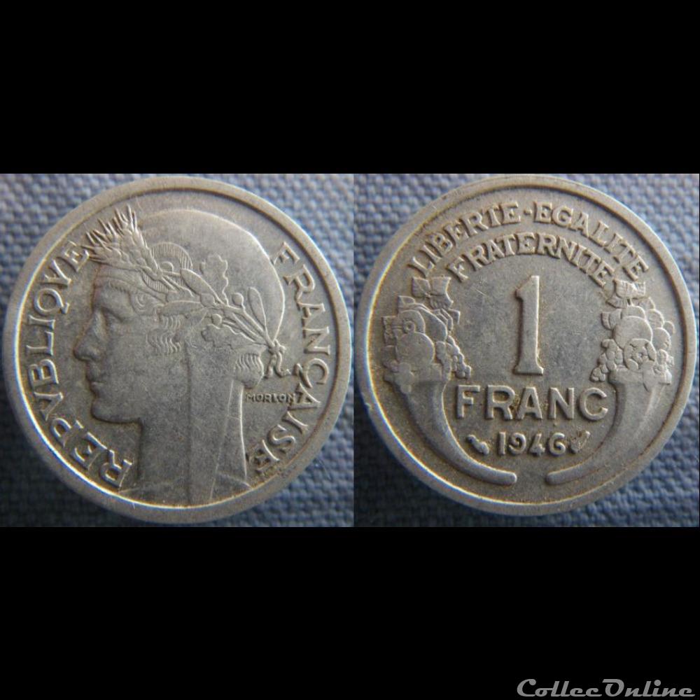 1 Franc 1946 monnaie france moderne 1 franc 1946