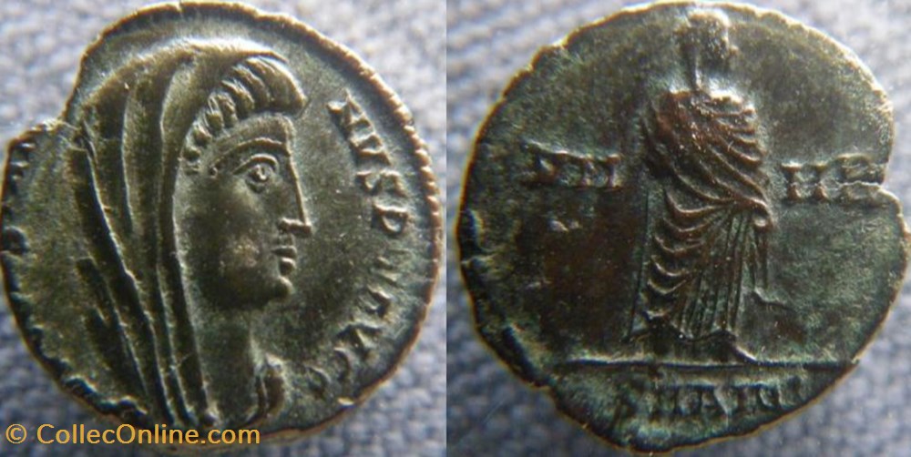 Constantin I Ae3/4 posthume Antioche monnaies antiquite av jc ap romaines republicaines imperiales constantin i ae3 4 posthume antioche