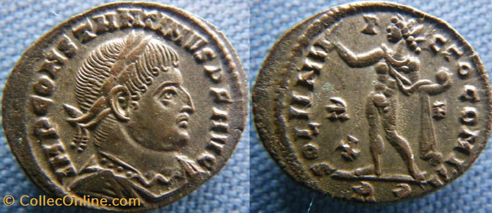 monnaies antiques romaines republicaines imperiales constantin i ae3