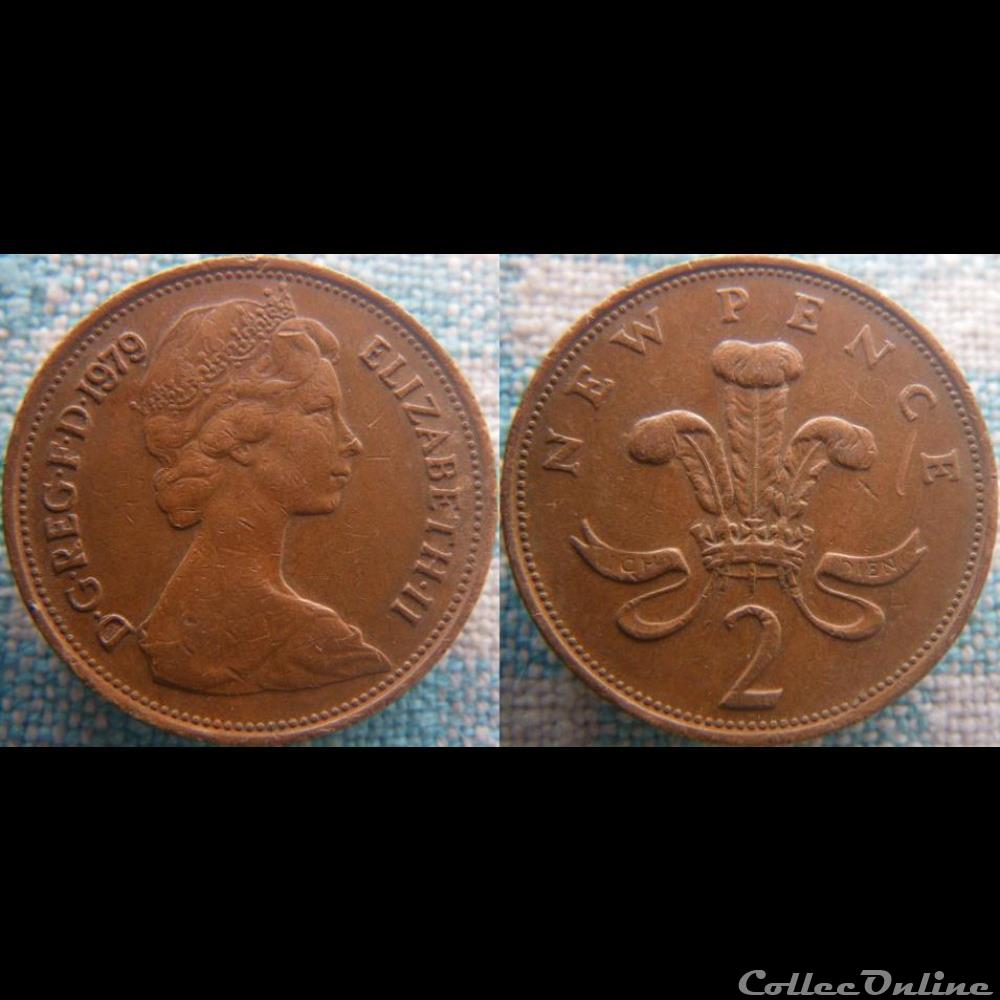 monnaie monde royaume uni 2 new pence 1979