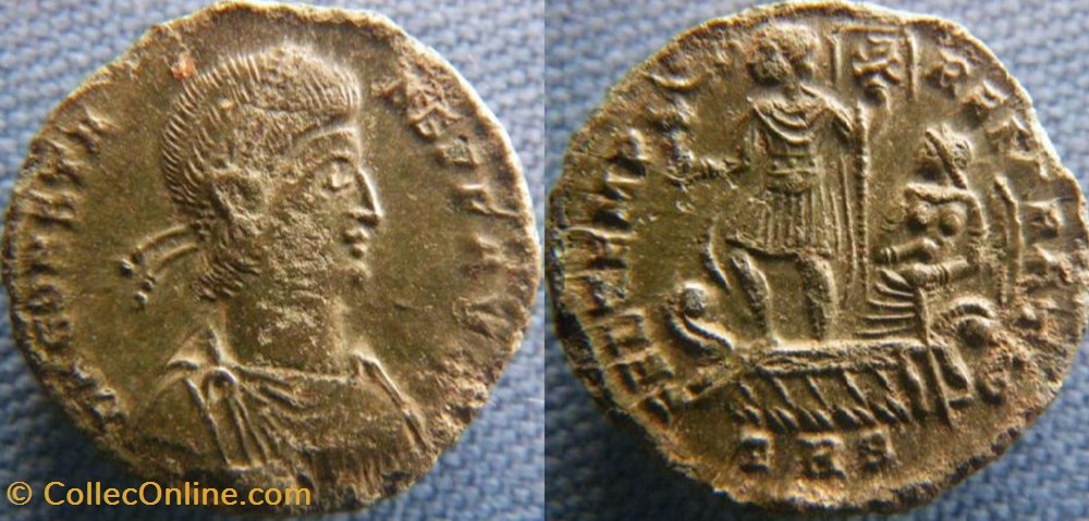 Constans Ae2 monnaies antiques romaines imperiales et republicaines constans ae2