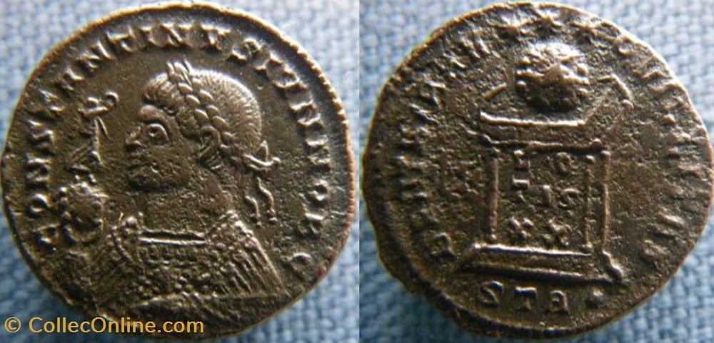 Constantin II Ae3 monnaies antiques romaines imperiales et republicaines constantin ii ae3