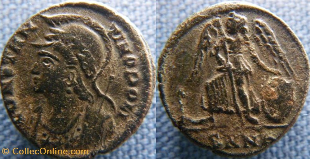 monnaies antiques romaines republicaines imperiales constantinople ae3