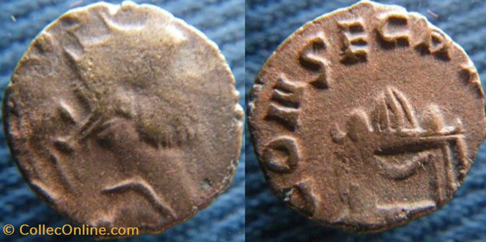 monnaies antiquite av jc ap romaines republicaines imperiales claude ii le gothique antoninien imitation