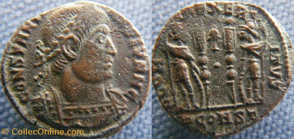 Constantin II Ae3 monnaies antiques romaines imperiales et republicaines constantin ii ae3