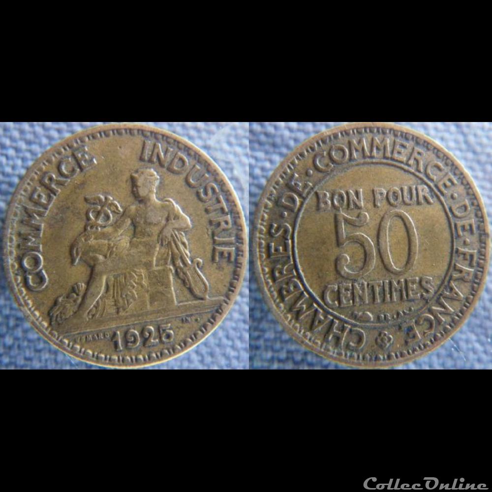 50 centimes 1925 monnaie france moderne 50 centimes 1925