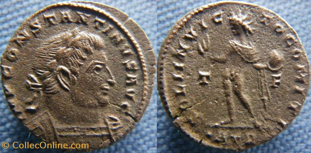 Constantin I Ae3 monnaies antiques av jc ap romaines republicaines imperiales constantin i ae3