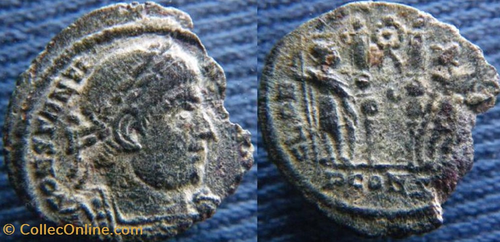 Constantin II Ae3 monnaies antiquite av jc ap romaines republicaines imperiales constantin ii ae3
