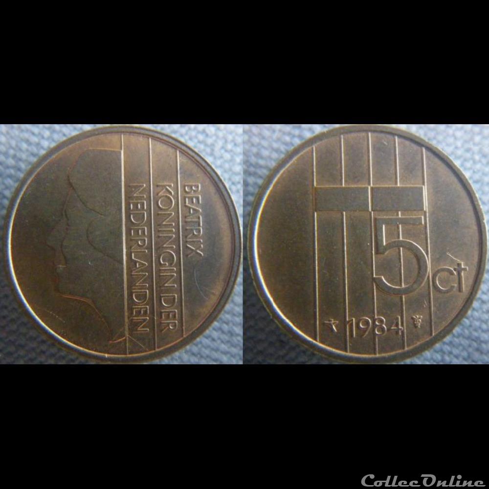 monnaie monde pay ba 5 cents 1984