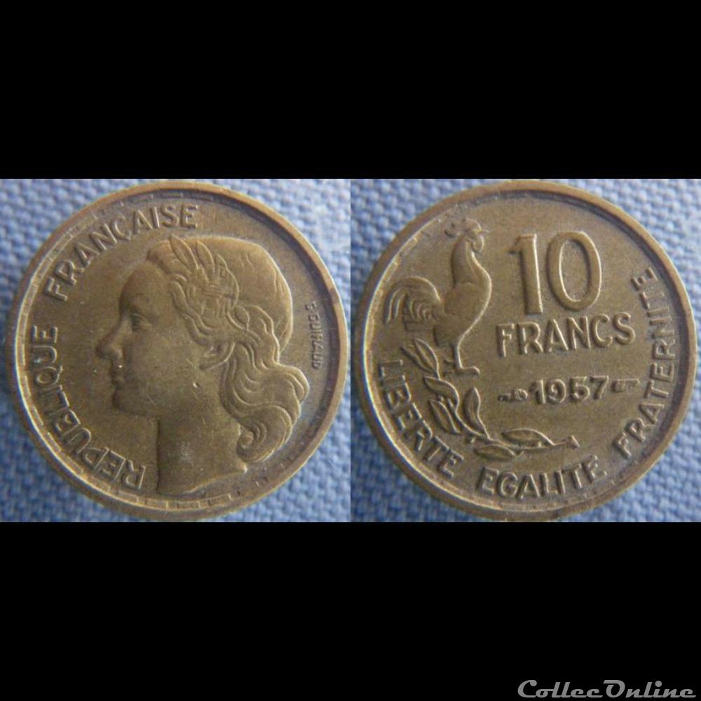 10 Francs 1957 monnaie france moderne 10 francs 1957