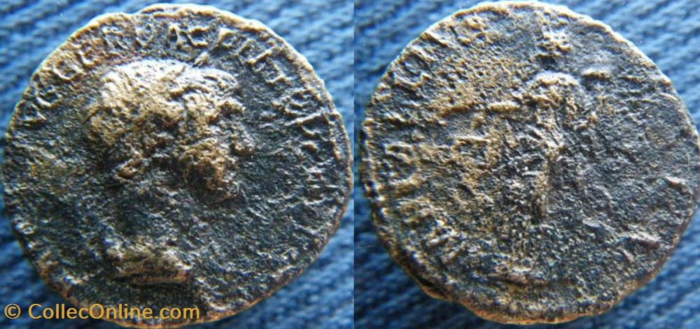 monnaies antiquite av jc ap romaines republicaines imperiales trajan quadrans