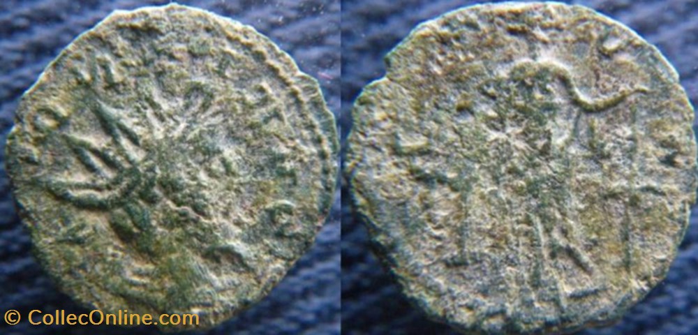 Tétricus I antoninien imitation monnaies antiquite av jc ap romaines republicaines imperiales tetricus i antoninien imitation
