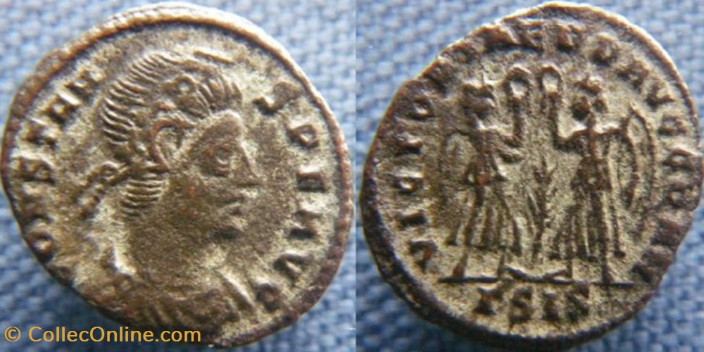 Constans Ae3/4 monnaies antiques romaines imperiales et republicaines constans ae3 4