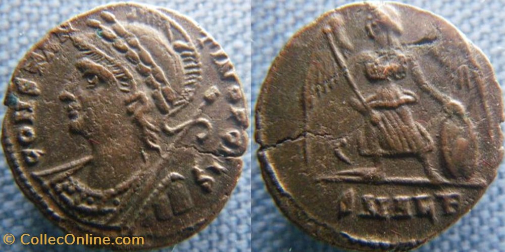 Constantinople Ae3 monnaies antiques romaines republicaines imperiales constantinople ae3