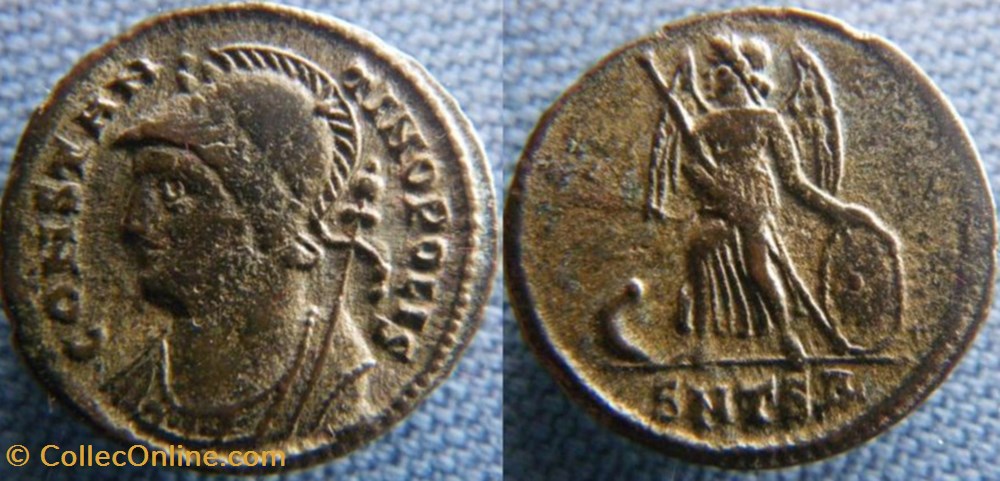 monnaies antiques romaines republicaines imperiales constantinople ae3