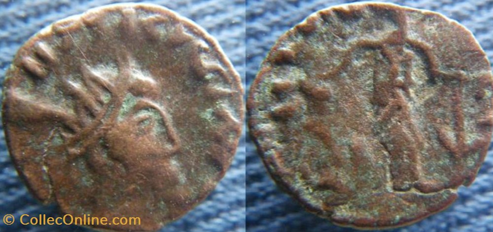 monnaies antiquite av jc ap romaines republicaines imperiales tetricus i antoninien imitation