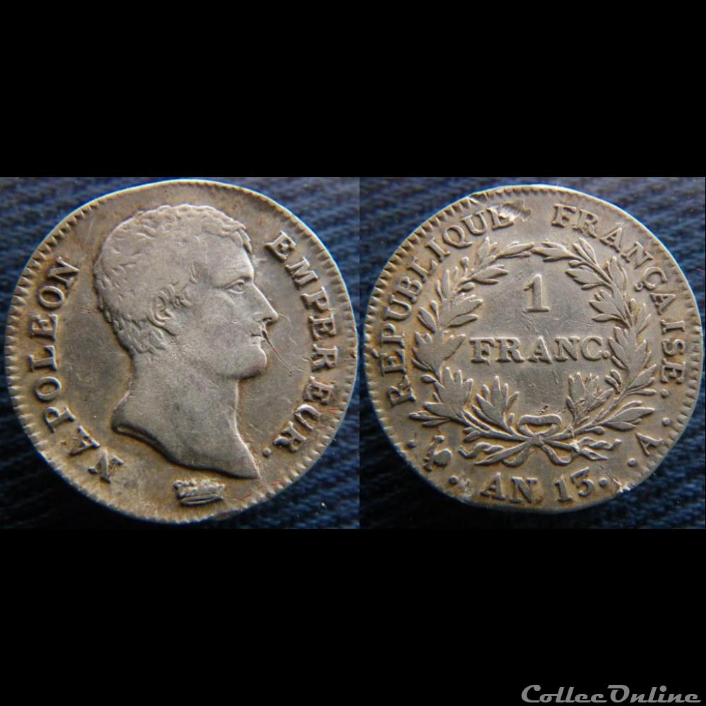 1 Franc an 13 A monnaie france moderne 1 franc an 13 a