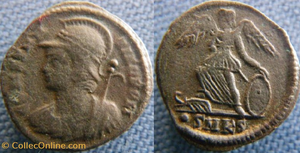 monnaies antiques romaines republicaines imperiales constantinople ae3