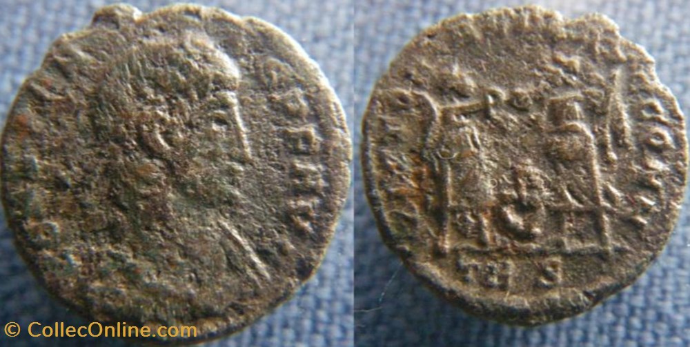 Constans Ae3/4 monnaies antiques romaines imperiales et republicaines constans ae3 4