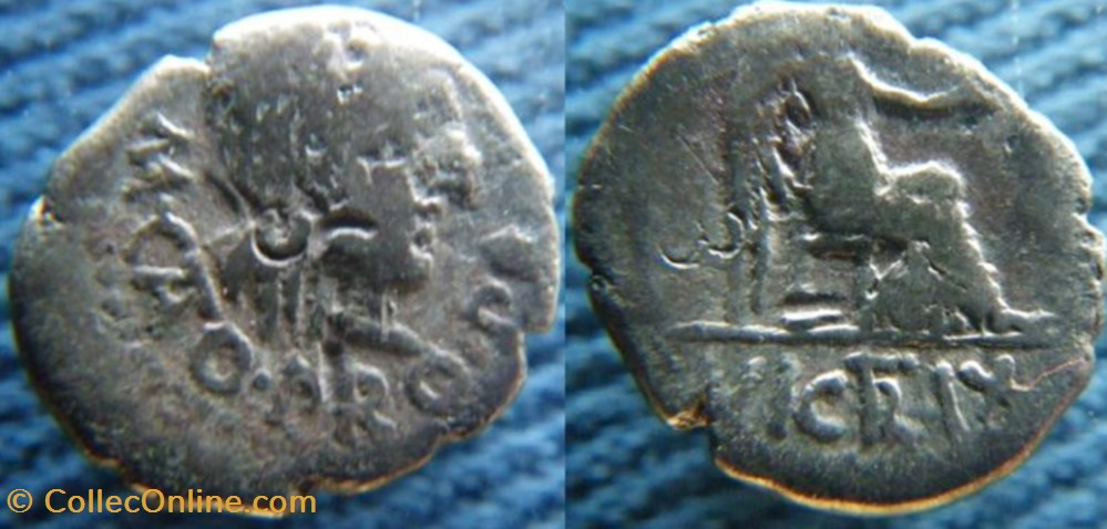 monnaies antiquite av jc ap romaines republicaines imperiales republique 89 quinaire
