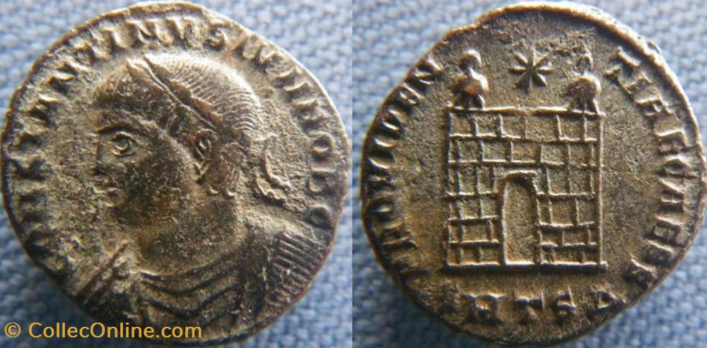 Constantin II Ae3 monnaies antiques romaines imperiales et republicaines constantin ii ae3