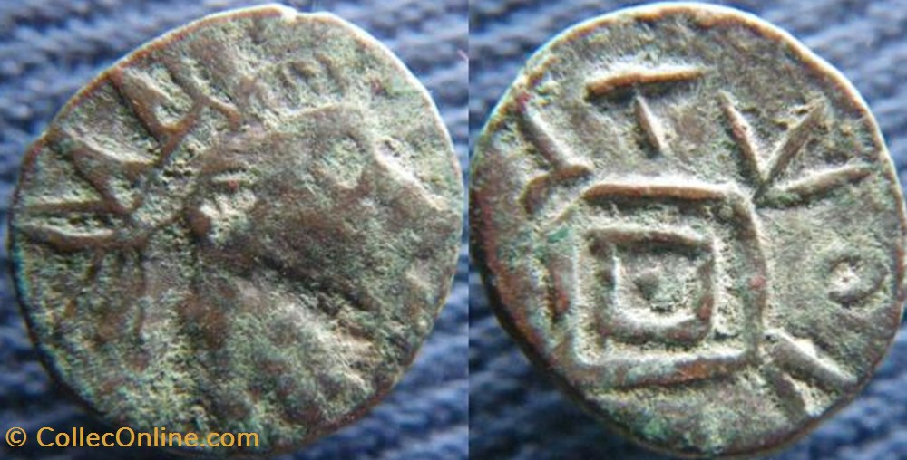 Tétricus I antoninien imitation monnaies antiquite av jc ap romaines republicaines imperiales tetricus i antoninien imitation