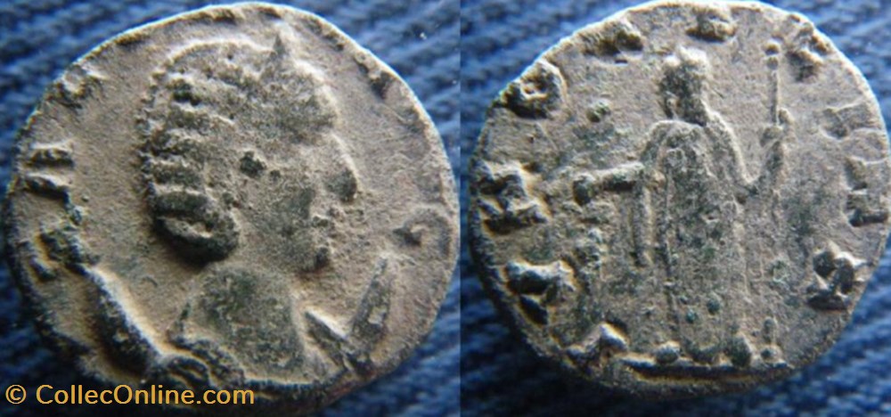 Salonine épouse de Gallien antoninien monnaies antiquite av jc ap romaines republicaines imperiales salonine epouse de gallien antoninien