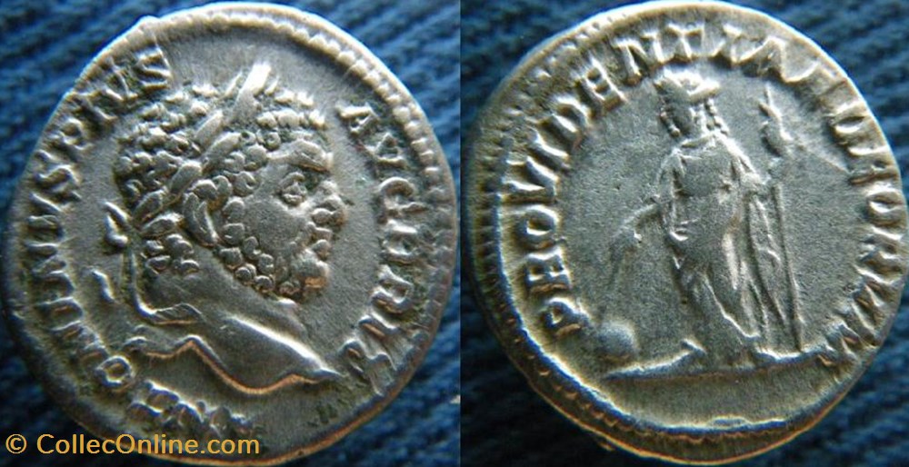 monnaies antiquite av jc ap romaines republicaines imperiales caracalla denier