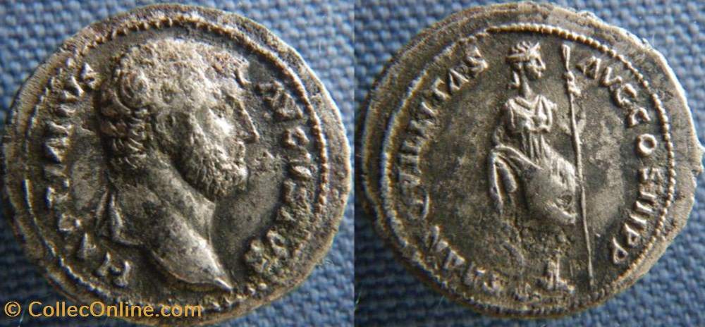 Hadrien denier monnaies antiques romaines imperiales et republicaines hadrien denier