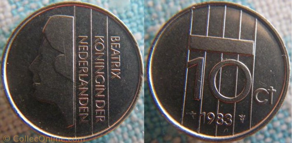 monnaie monde pay ba 10 cents 1983