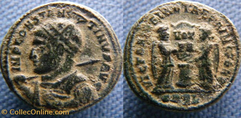 monnaies antiques romaines republicaines imperiales constantin i ae3