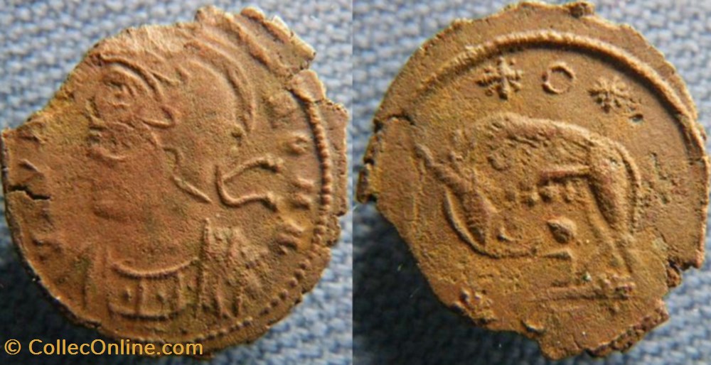 Rome Ae3/4 monnaies antiques romaines republicaines imperiales rome ae3 4