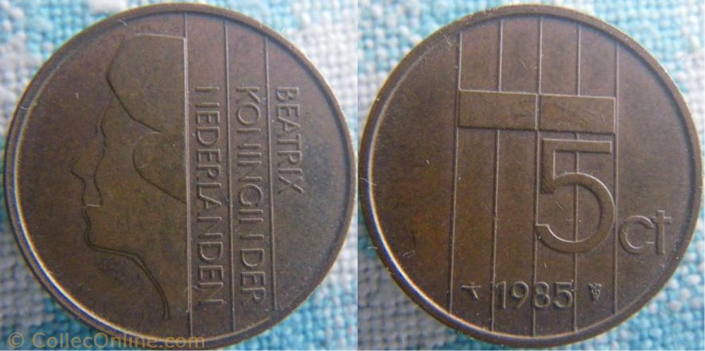 5 Cents 1985 monnaie monde pay ba 5 cents 1985