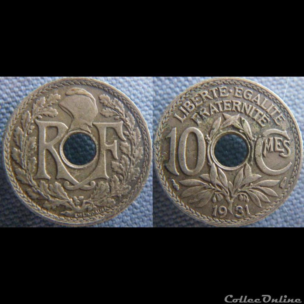 10 Centimes 1931 monnaie france moderne 10 centimes 1931