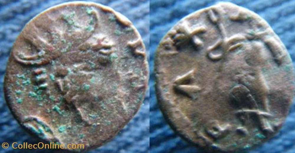 monnaies antiquite av jc ap romaines republicaines imperiales tetricus i antoninien imitation