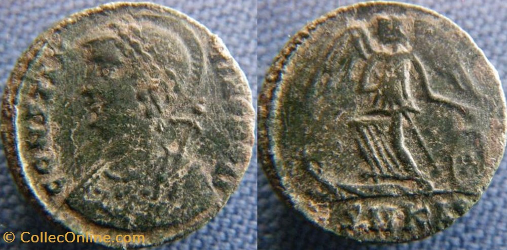 Constantinople Ae3 monnaies antiques romaines republicaines imperiales constantinople ae3