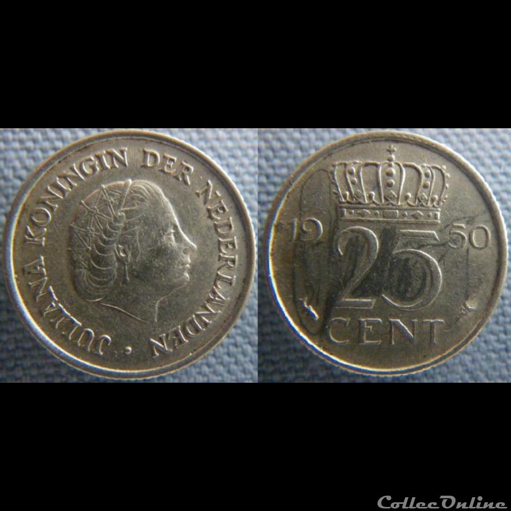 25 Cents 1950 monnaie monde pay ba 25 cents 1950