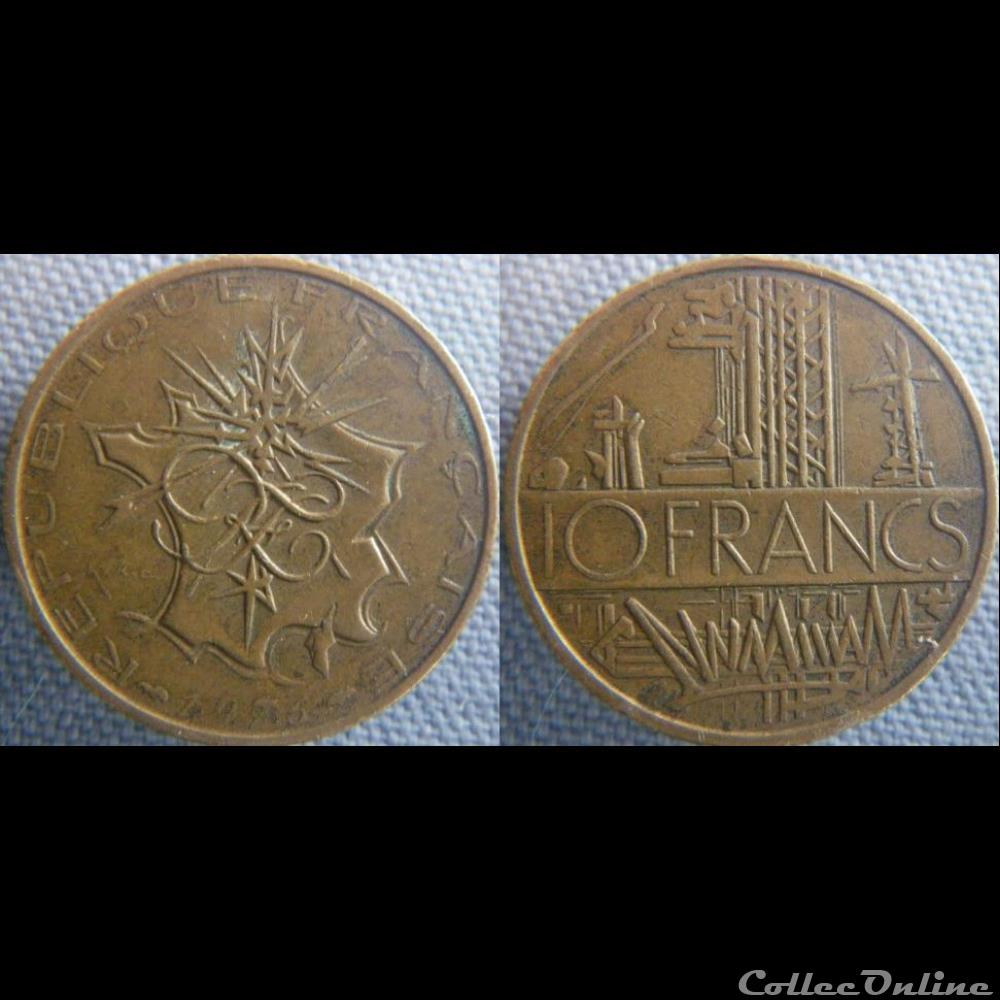 10 Francs 1976 monnaie france moderne 10 francs 1976